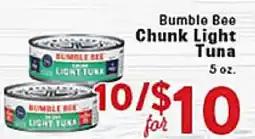 Rio Valley Market Bumble Bee Chunk Light Tuna offer