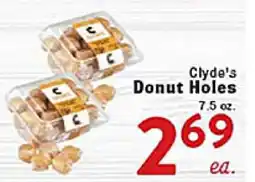 Rio Valley Market Clyde's Donut Holes offer