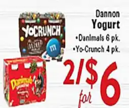 Rio Valley Market Dannon Yogurt offer