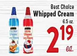 Rio Valley Market Best Choice Whipped Cream offer