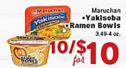 Rio Valley Market Maruchan Yakisoba • Ramen Bowls offer