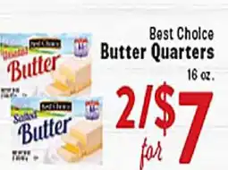 Rio Valley Market Best Choice Butter Quarters offer