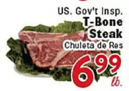 Rio Valley Market U.S. Gov't Insp. T-Bone Steak offer