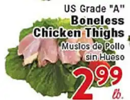 Rio Valley Market US Grade A Boneless Chicken Thighs offer