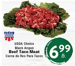 Rio Valley Market USDA Choice Black Angus Beef Taco Meat offer