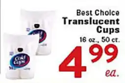 Rio Valley Market Best Choice Translucent Cups offer