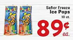 Rio Valley Market Señor Freeze Ice Pops offer