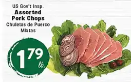 Rio Valley Market US Gov't Insp. Assorted Pork Chops offer