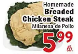 Rio Valley Market Homemade Breaded Chicken Steak offer