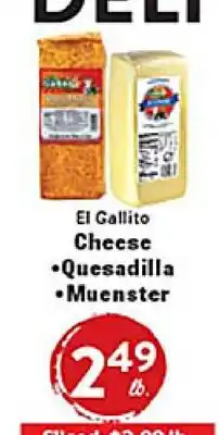 Rio Valley Market El Gallito Cheese offer