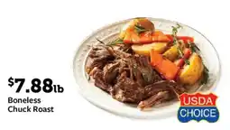 Fareway USDA Choice Boneless Chuck Roast offer