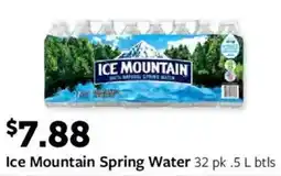 Fareway Ice Mountain Spring Water offer