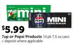 Fareway 7up or Pepsi Products offer