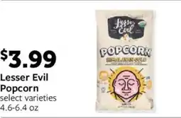 Fareway Lesser Evil Popcorn offer