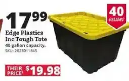 Rural King Edge Plastics Inc Tough Tote offer