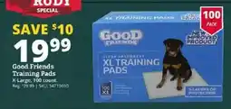 Rural King Good Friends Training Pads offer