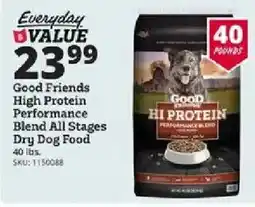 Rural King Good Friends High Protein Performance Blend All Stages Dry Dog Food offer