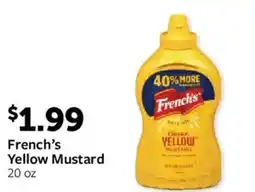 Fareway French's yellow mustard offer