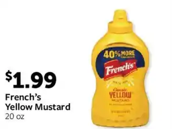 Fareway French's yellow mustard offer