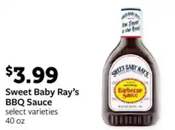 Fareway Sweet Baby Ray's BBQ Sauce offer