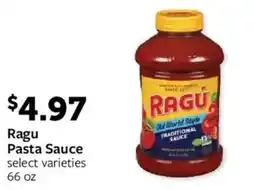 Fareway Ragu pasta sauce offer