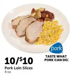 Fareway Pork Loin Slices offer
