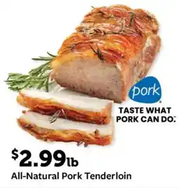 Fareway All-Natural Pork Tenderloin offer