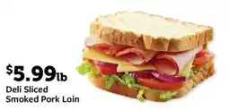 Fareway Deli Sliced Smoked Pork Loin offer