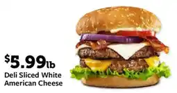 Fareway Deli Sliced White American Cheese offer