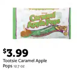 Fareway Tootsie caramel apple pops offer