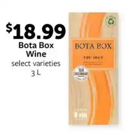 Fareway Bota Box Wine offer