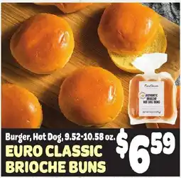 Gristedes Euro classic brioche buns offer