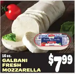 Gristedes Galbani fresh mozzarella offer