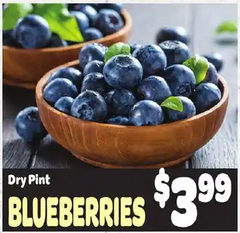 Gristedes Blueberries offer