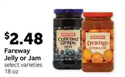Fareway Fareway jelly or jam offer