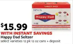 Fareway Happy Dad Seltzer offer