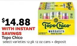 Fareway Topo Chico Margarita Hard Seltzer offer