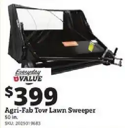 Rural King Agri-Fab Tow Lawn Sweeper offer