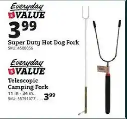 Rural King Everyday Value Super Duty Hot Dog Fork offer