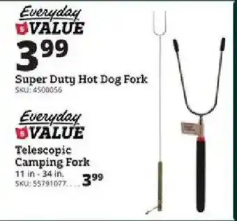 Rural King Everyday Value Super Duty Hot Dog Fork offer