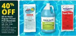 Rural King Aqua Mate All In-Stock Regular-Priced Pool Chemicals offer