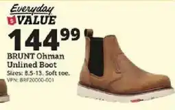 Rural King Brunt Ohman Unlined Boot offer