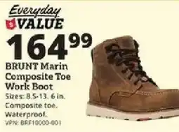 Rural King Brunt Marin Composite Toe Work Boot offer