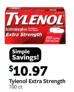 Fareway Tylenol Extra Strength offer