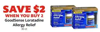 GoodSense Loratadine Allergy Relief