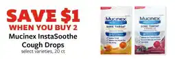 Fareway Mucinex InstaSoothe Cough Drops offer
