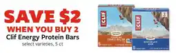 Fareway Clif Energy Protein Bars offer