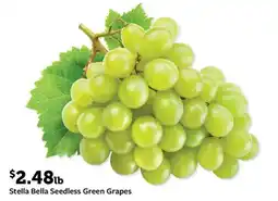 Fareway Stella Bella Seedless Green Grapes offer