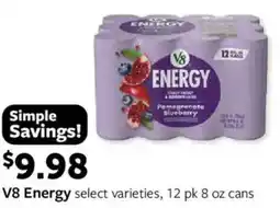 Fareway V8 Energy offer