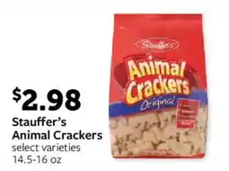 Fareway Stauffer's Animal Crackers offer